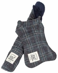 Touchdog 2-In-1 Windowpane Plaided Dog Jacket With Matching Reversible Dog Mat (size: X-Large)