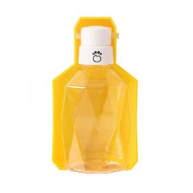 GF Pet Water Bottle (Color: Yellow)